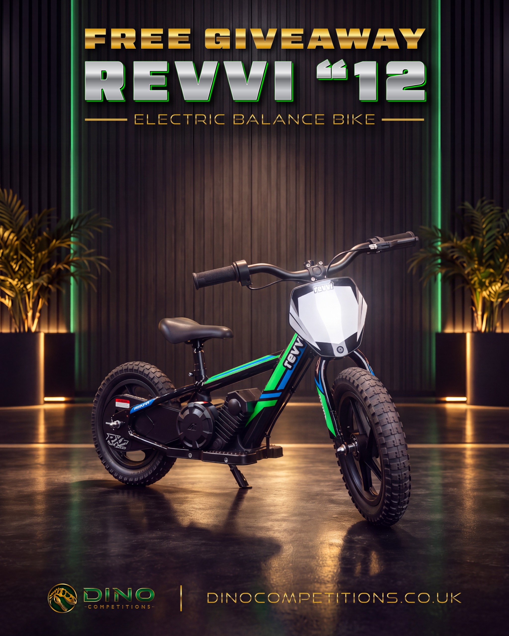 Free Giveaway - Revvi 12"